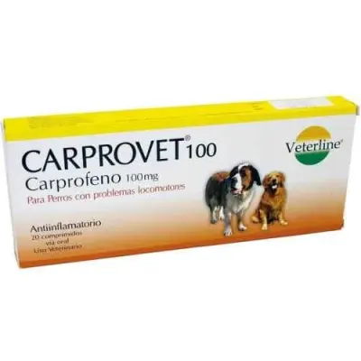 CARPROVET/ CARPROFENO 100MG ANTIFLAMATORIO BLISTER 101