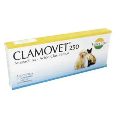 CLAMOVET 250MG/ AMOXICILINA ANTIBIOTICO1