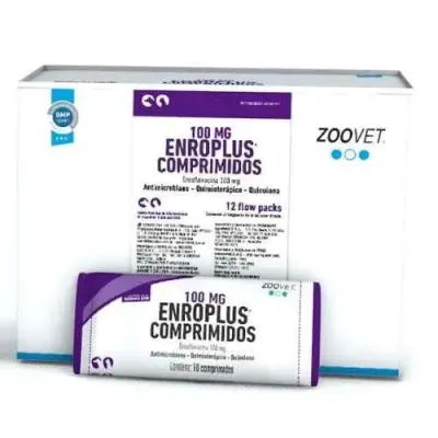 ZOOVET ENROPLUS 100 MG/ ANTIBIOTICO1