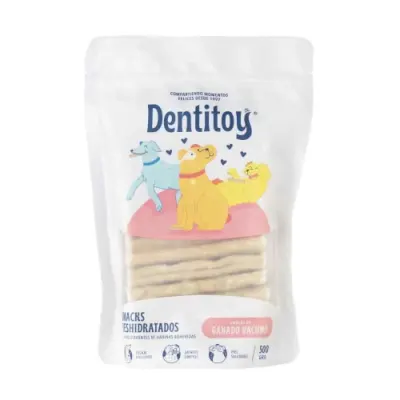 DENTITOY SNACKS DESHIDRATADOS X500 G1