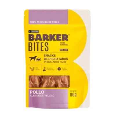 BARKER BITES POLLO DESHIDRATADO 100GR1