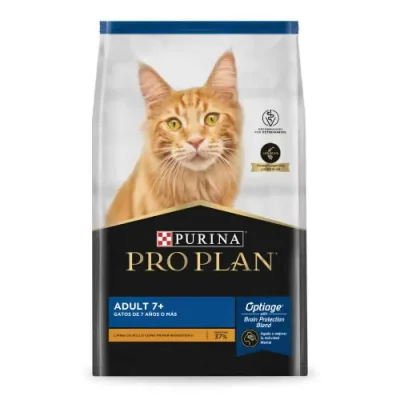 PRO PLAN ADULT CAT 7+ 3KG / GATOS ADULTOS MAYORES DE 7 AÑOS1