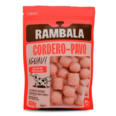 RAMBALA CONGELADO CORDERO Y PAVO 800GR1
