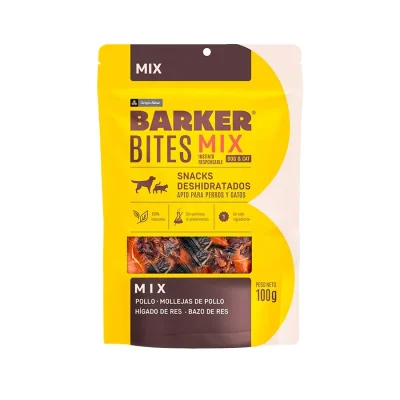 BARKER BITES MIX DESHIDRATADOS 100GR1