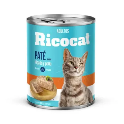 RICOCAT ADULTO PATHE HÍGADO POLLO 11.64 OZ 0.33KG1