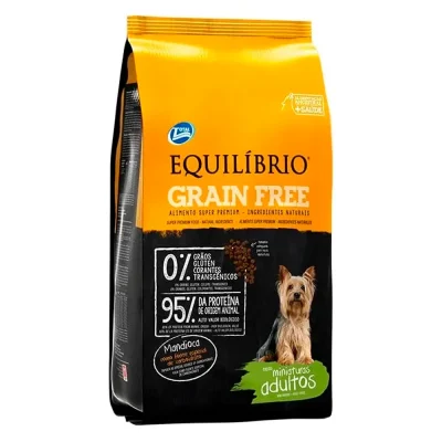 EQUILIBRIO GRAIN FREE ADULT DOG SMALL BREEDS X 7.5 KG1