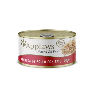 APPLAWS PECHUGA DE POLLO CON PATO X 70 GR1