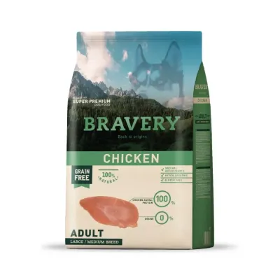 BRAVERY CHICKEN ADULT LARGE/MEDIUM BREEDS1