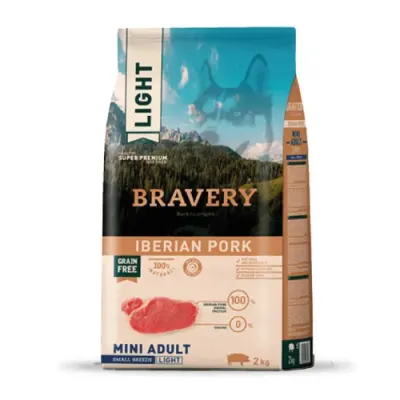 BRAVERY LIGHT IBERIAN PORK MINI ADULT SMALL BREEDS1