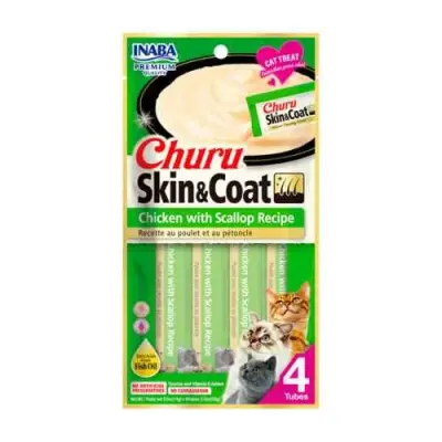 CHURU SKIN&COAT CHICKEN WITH SCALLOP RECIPE1