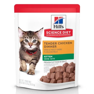 KITTEN TENDER CHICKEN DINNER 80GR1