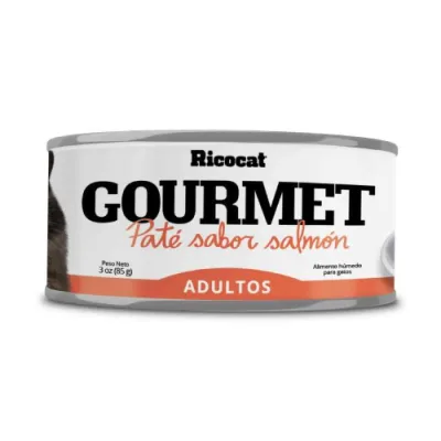 RICOCAT GOURMET ADULTO PATÉ SABOR A SALMÓN 3OZ1