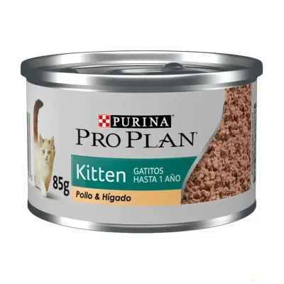 PRO PLAN KITTEN 85GR (GATITO POLLO E HIGADO)1