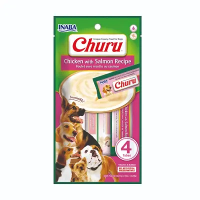 CHURU PERRO CHICKEN/SALMON (4 UNIDADES)1