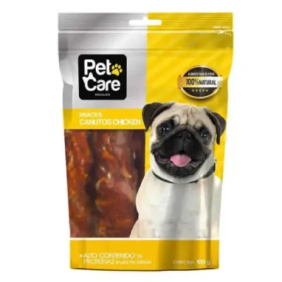 PET CARE SNACK CANUTOS CHICKEN 100 GR1