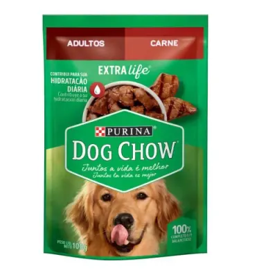 DOG CHOW  ADLT TDTM C/ CARNE 100G1