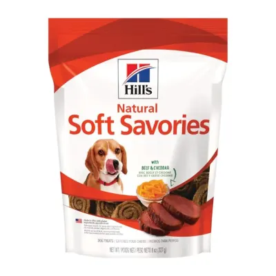 HILLS SD SNACKS SOFT SAVORIES BEEF & CHEDDAR 8OZ1