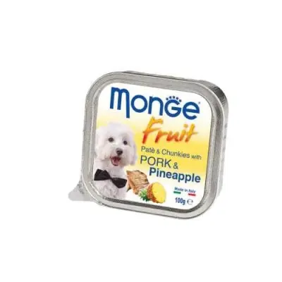 MONGE FRUIT CERDO Y PIÑA 100 GR1