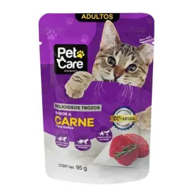 POUCHES GATO SABOR CARNE 95G1