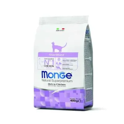 MONGE FELINE STERILISED 400 GR1