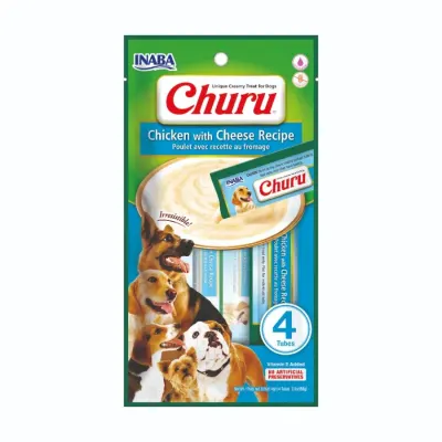 CHURU PERRO CHICKEN/CHEESE (4 UNIDADES)1