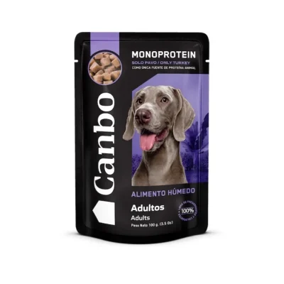 CANBO PERRO ADULTO PAVO POUCH 100GR1