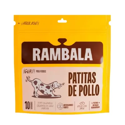 RAMBALA TREATS DESHIDRATADOS PATITAS DE POLLO (10 UNIDADES)1