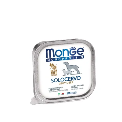 MONGE  MONOPROTEIN CIERVO 150 GR1