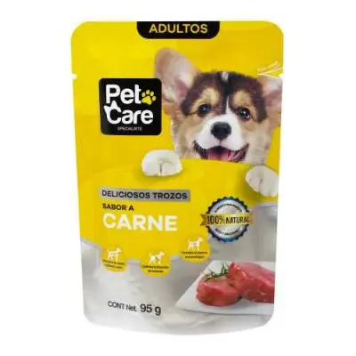 POUCHES PERRO SABOR A CARNE 95GR1