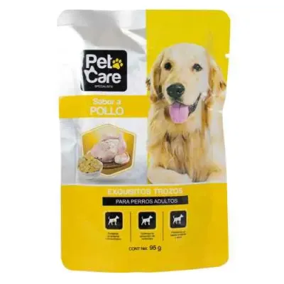 POUCHES PERRO SABOR POLLO 95GR1