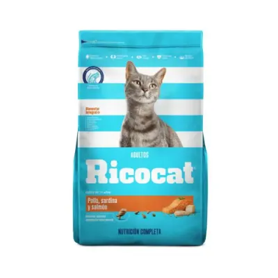 RICOCAT ADULTOS POLLO, SARDINA Y SALMÓN1