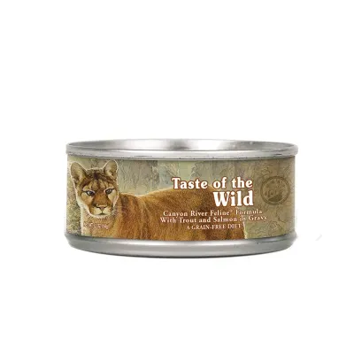 TASTE OF THE WILD CANYON RIVER FELINE LATA 85GR1