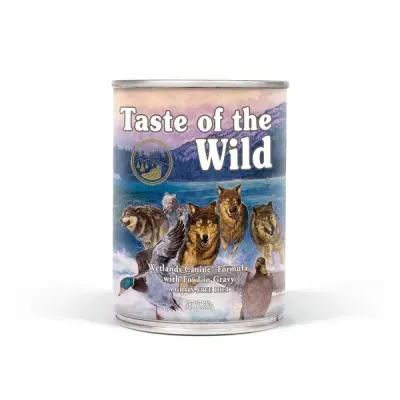 TASTE OF THE WILD WETLANDS CANINE LATA 374GR1