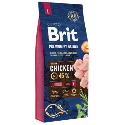 Brit Premium By Nature Junior Large 15 kg1