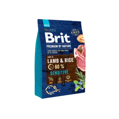 Brit Premium By Nature Sensitive con Cordero y Arroz1