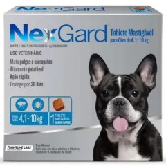 NEXGARD 28.3MG (4 A 10KG) 1 TABLETA