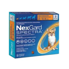 NEXGARD SPECTRA XS (2 A 3.5KG) 3 TABLETAS