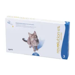 REVOLUTION ANTIPULTAS 6% / 0.75ML (2.6 - 7.5KG)