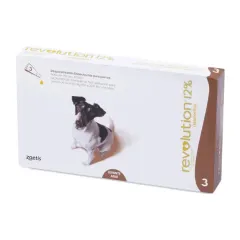REVOLUTION ANTIPULGAS 12% / 0.50ML (5.1 - 10KG)