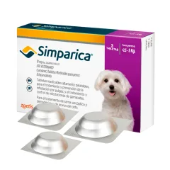 SIMPARICA ANTIPULGAS 10MG (2.5 A 5KG)