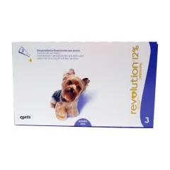 REVOLUTION ANTIPULGAS 12% / 0.25ML (2.6 - 5KG)
