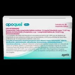 APOQUEL X 5.4 MG CAJAX20 TAB