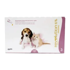 REVOLUTION ANTIPULGAS 6% / (0.25ML <2.5KG)