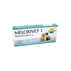 MELOXIVET / MELOXICAM 1MG ANALGESICO/ANTIFLAMATORIO BLISTER 10
