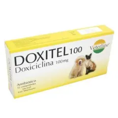 DOXITEL 100MG / DOXICICLINA 100MG ANTIBIOTICO BLISTER 8