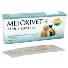 MELOXIVET ANALGESICO/ MELOXICAM 4MG BLISTER 10