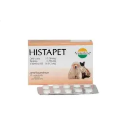 HISTAPET/ ANTIHISTAMINICO BLISTER 10