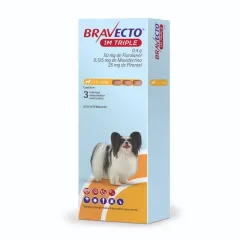 BRAVECTO 1M TRIPLE 0.4G.
