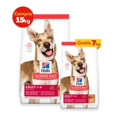 HILLS SD ADULT LAMB & RICE 15KG CORDERO Y ARROZ + 7KG GRATIS