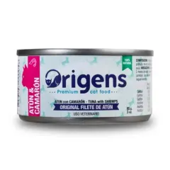 ORIGENS FILETE DE ATUN CON CAMARÓN